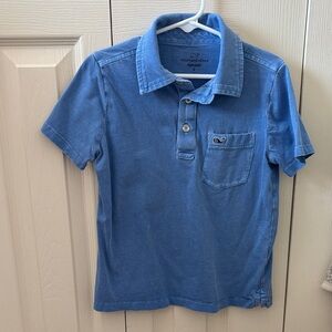 Vineyard Vines Kids Classic Blue Polo
